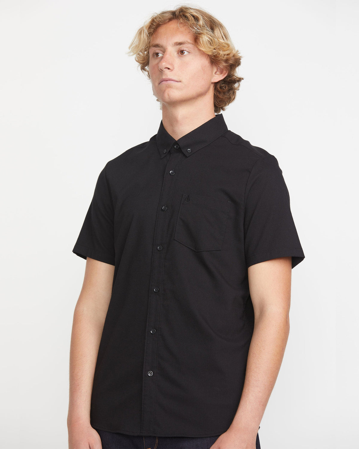 Men's Everett Oxford Short Sleeve Shirt | Volcom Latest