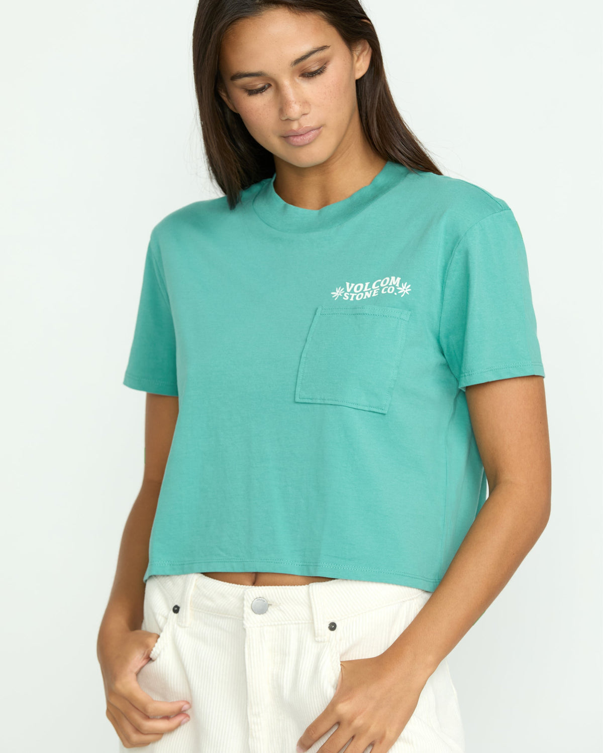 Women's Pocket Dial Tee | Volcom Signature