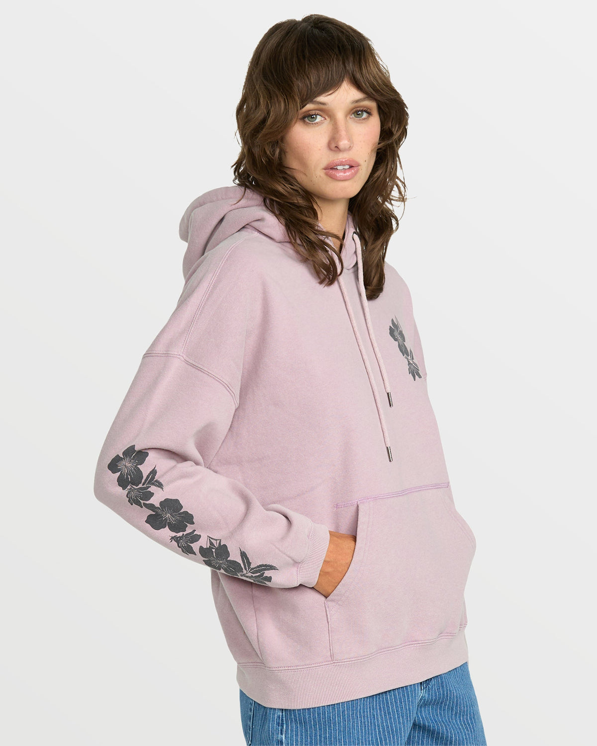 Women's Stone Art Up Hoodie | Volcom Top Pick