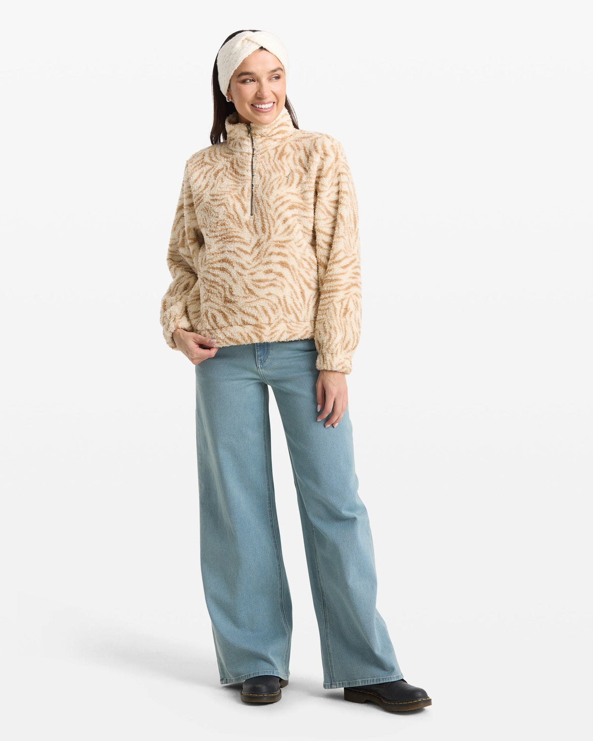 Women's Halfstone Zip Sweatshirt | Volcom Top Pick