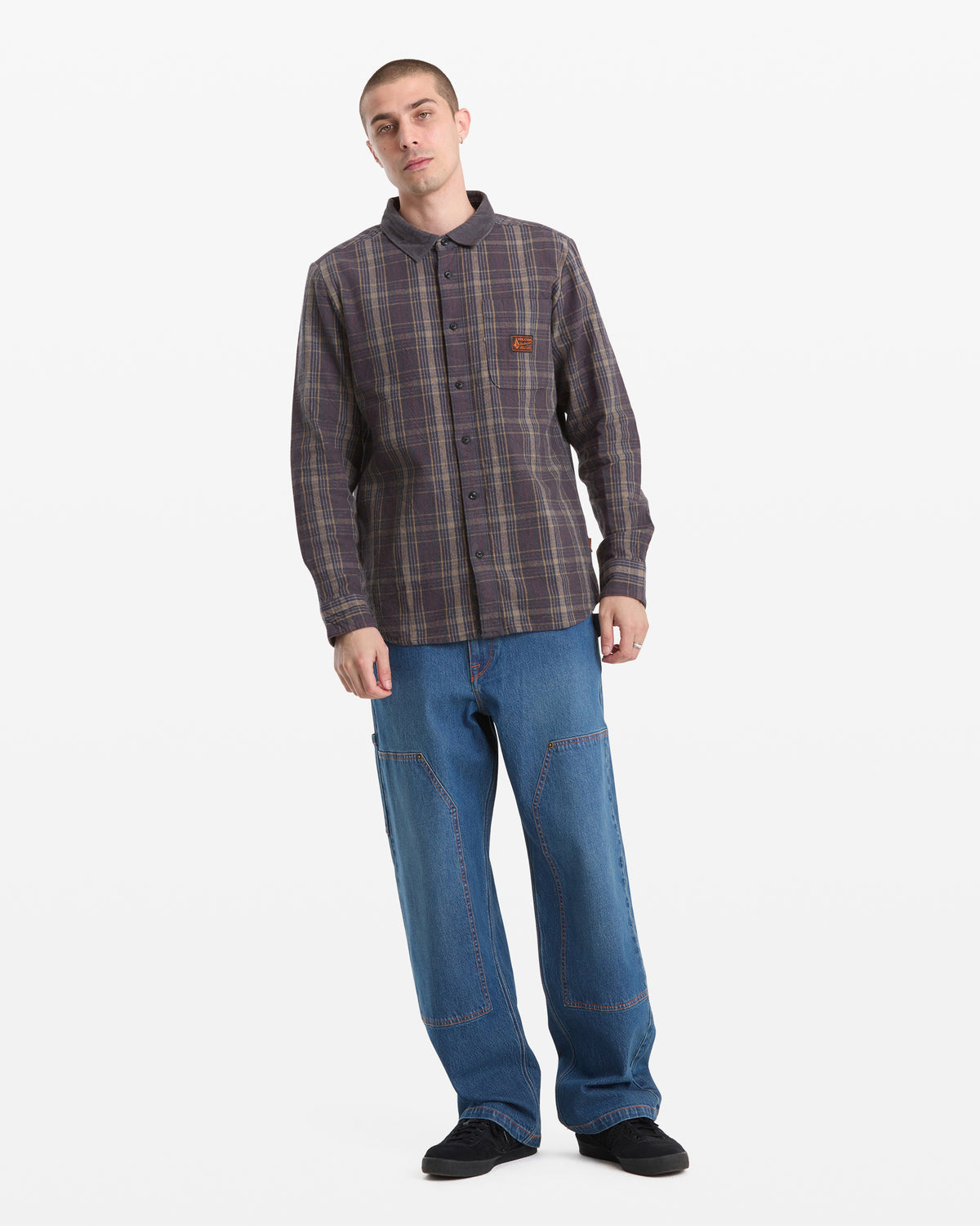 Men's Stonevise Plaid Long Sleeve | Volcom Quality
