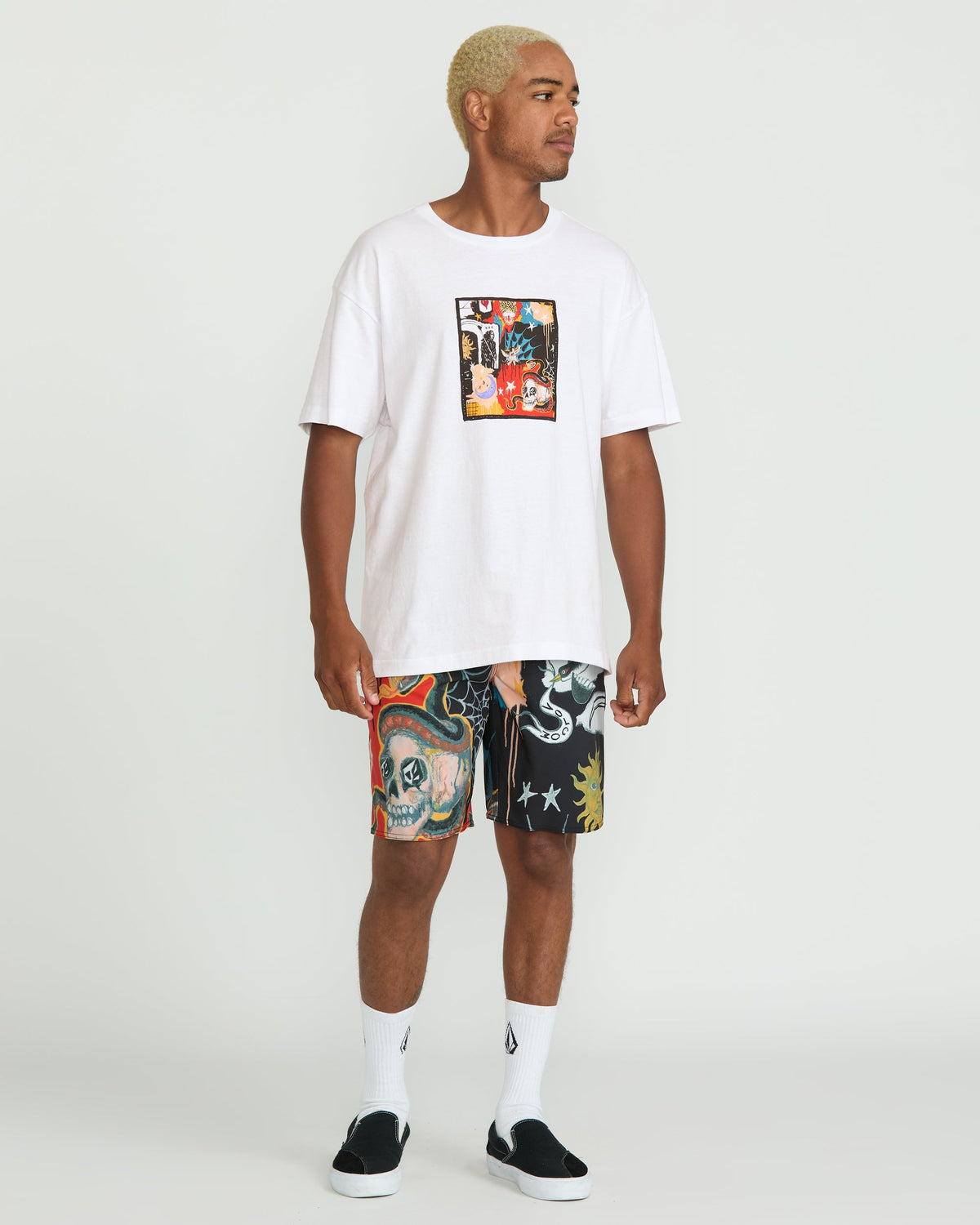 Men's Featured Artist Seth Conboy Web Short Sleeve Tee | Volcom Hot Sale