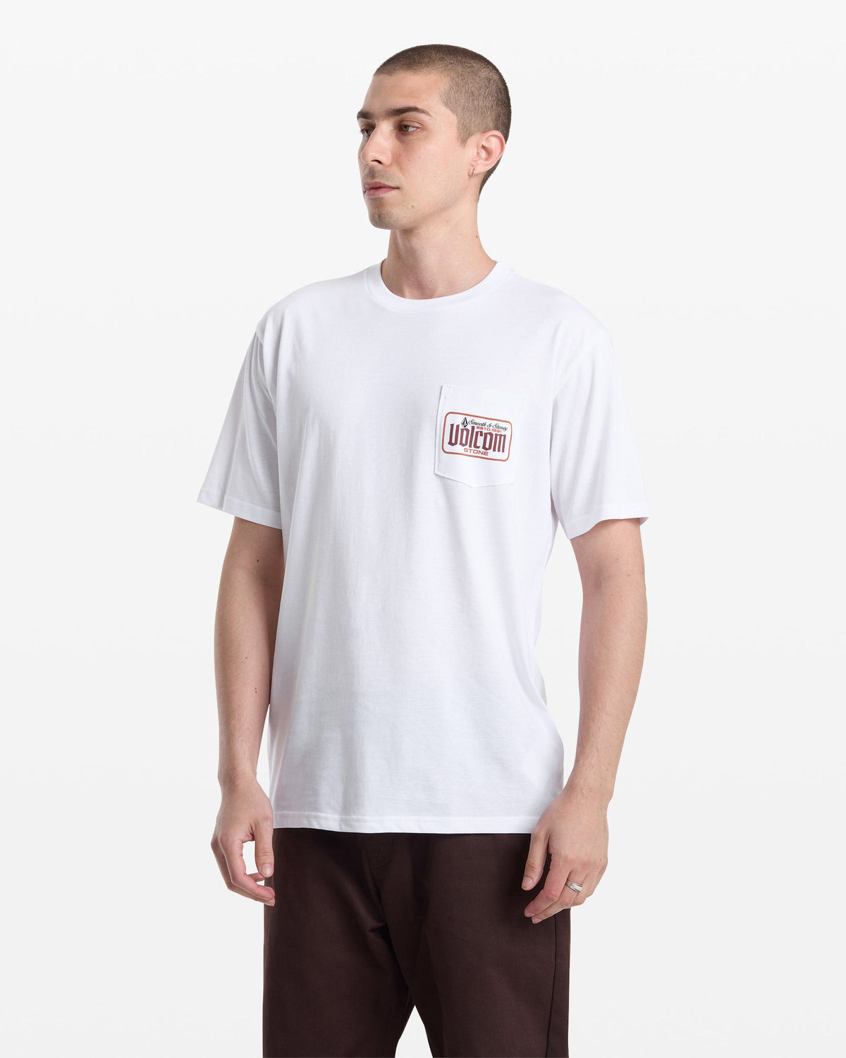 Men's Single Barrel Pocket Short Sleeve Tee | Volcom Top Pick