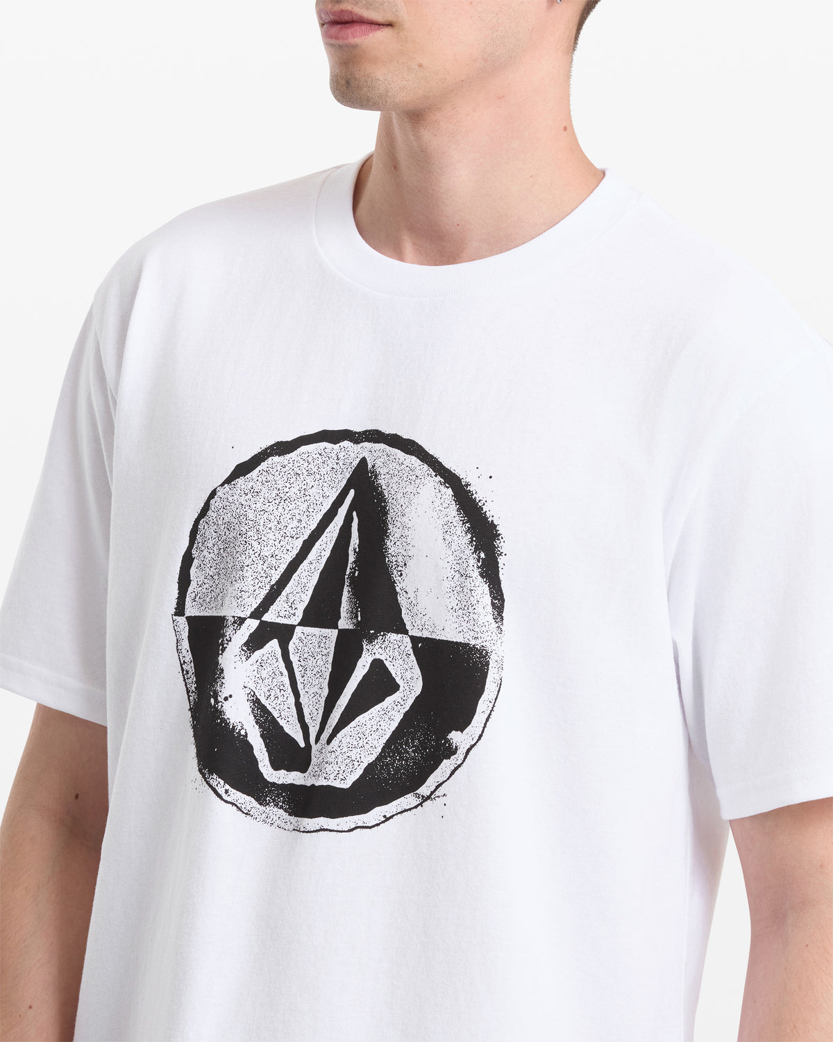 Men's Circle Split Short Sleeve Tee | Volcom Discount
