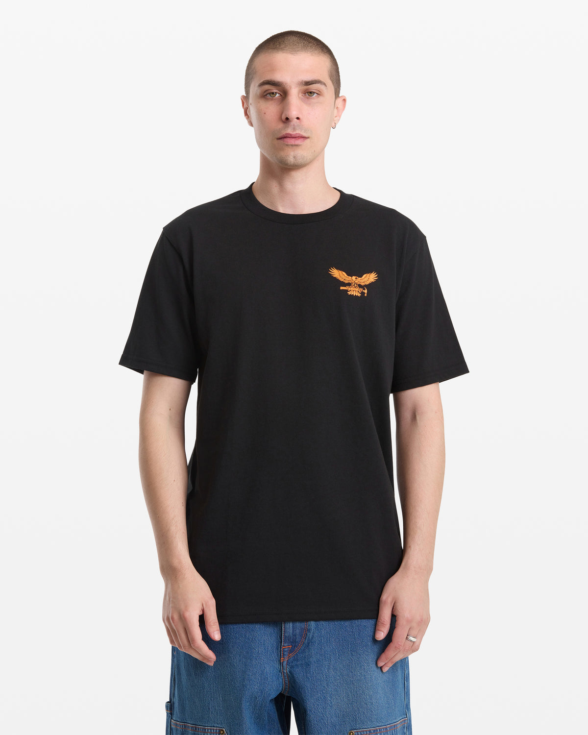 Men's Hammered Split Short Sleeve Tee | Volcom Signature