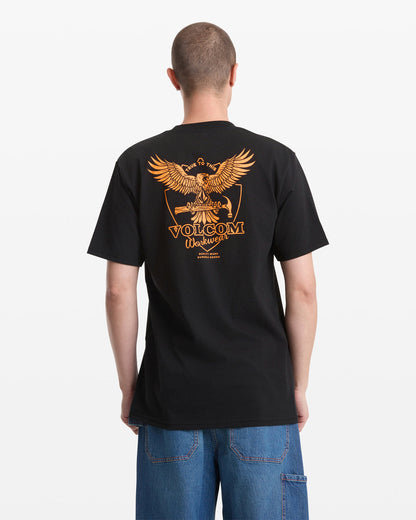 Men's Hammered Split Short Sleeve Tee | Volcom Signature