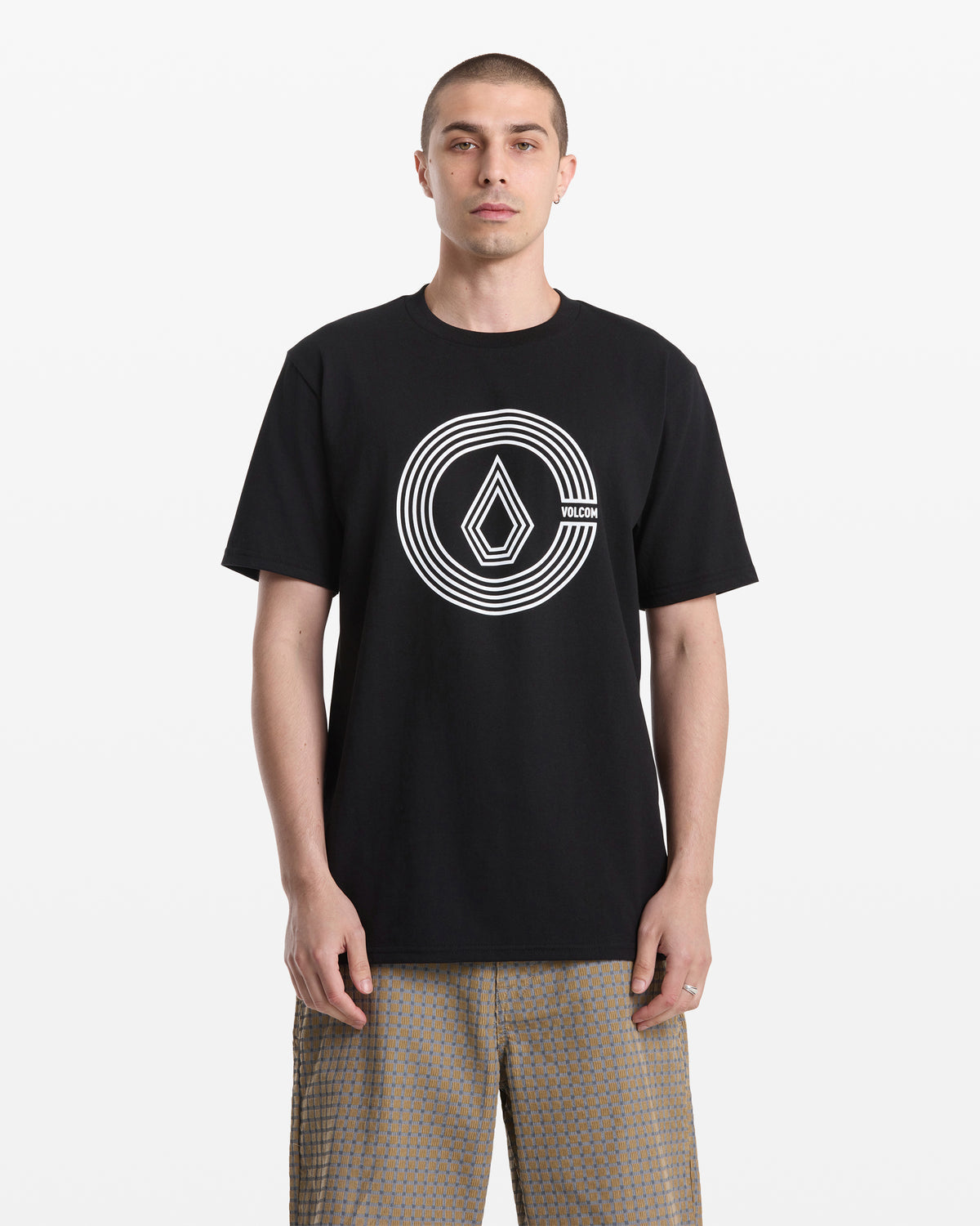Men's Circle Split Short Sleeve Tee | Volcom Discount