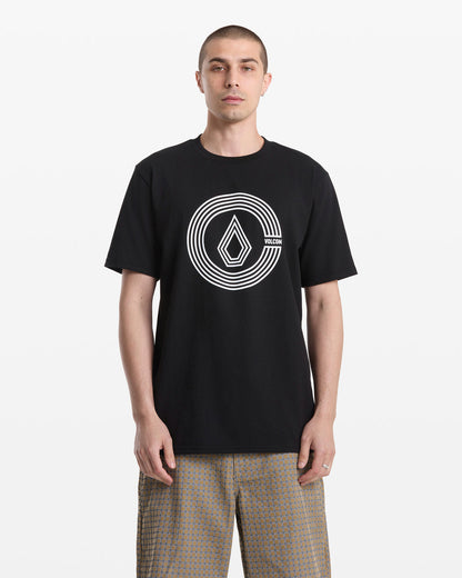 Men's Circle Split Short Sleeve Tee | Volcom Discount