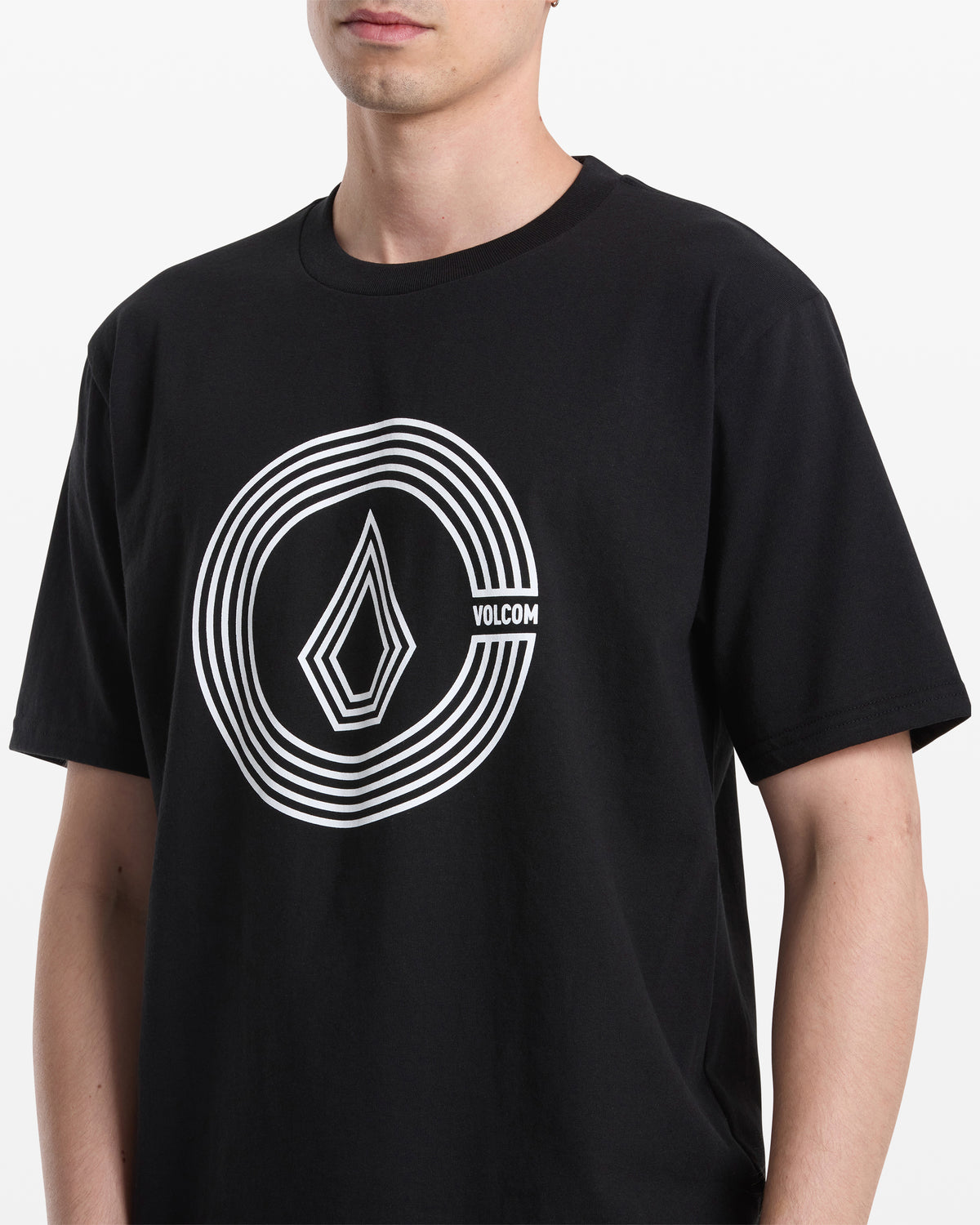 Men's Circle Split Short Sleeve Tee | Volcom Discount