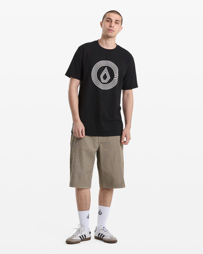 Men's Circle Split Short Sleeve Tee | Volcom Discount
