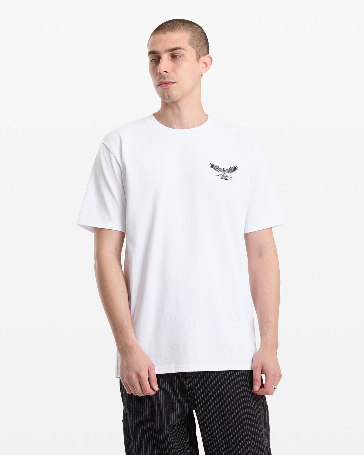 Men's Hammered Split Short Sleeve Tee | Volcom Featured