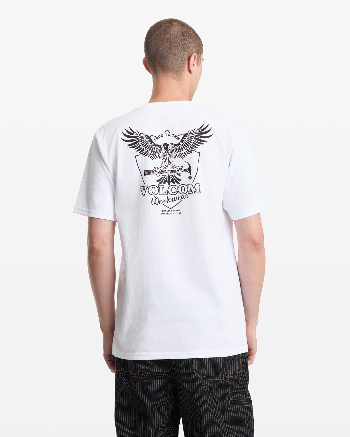 Men's Hammered Split Short Sleeve Tee | Volcom Featured