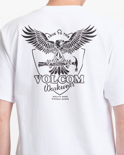 Men's Hammered Split Short Sleeve Tee | Volcom Featured