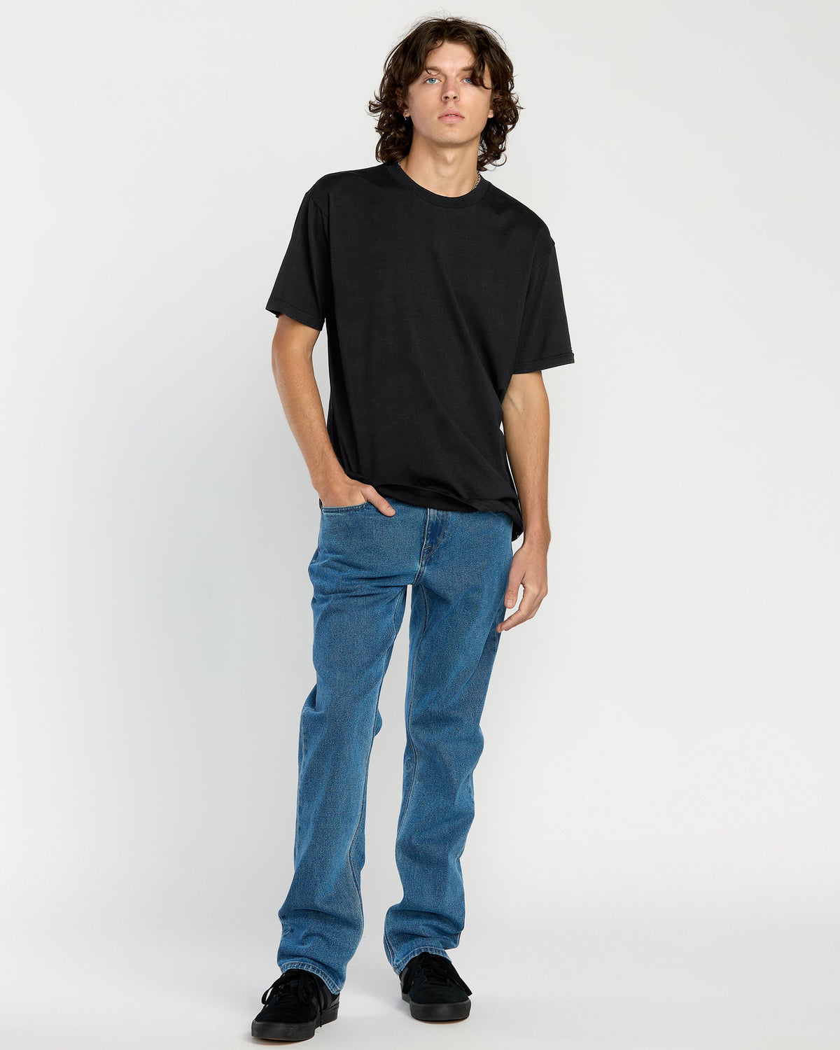 Men's Solid Short Sleeve Tee | Volcom Sale