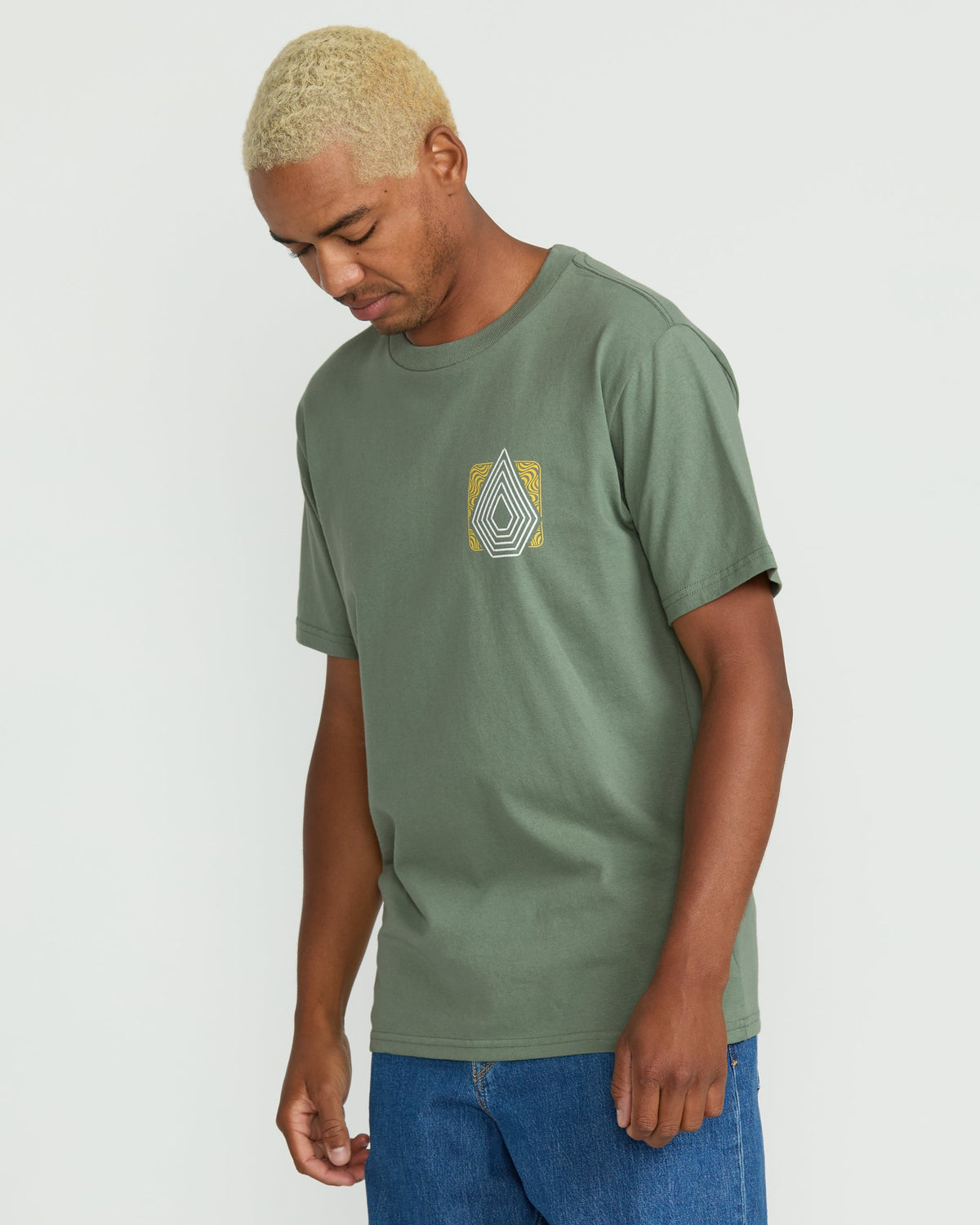 Men's Plated Short Sleeve Tee | Volcom Recommended