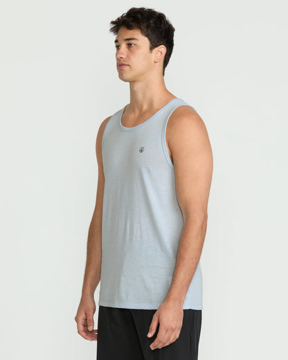 Men's Solid Heather Tank | Volcom Trusted