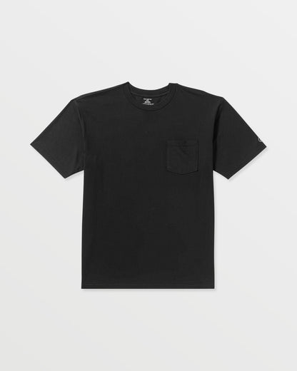 Men's Solid Short Sleeve Pocket Tee | Volcom Everyday