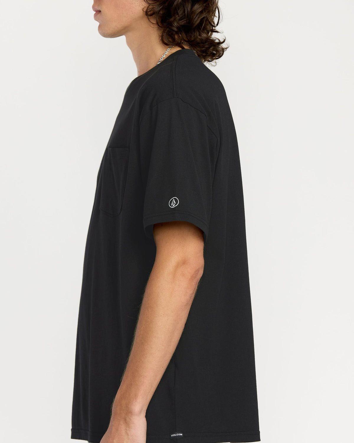Men's Solid Short Sleeve Pocket Tee | Volcom Everyday