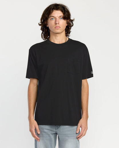 Men's Solid Short Sleeve Pocket Tee | Volcom Everyday