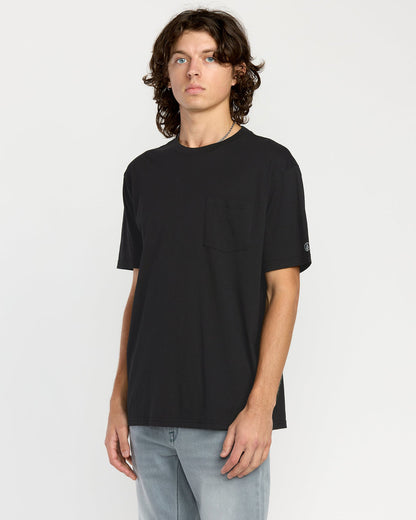 Men's Solid Short Sleeve Pocket Tee | Volcom Everyday