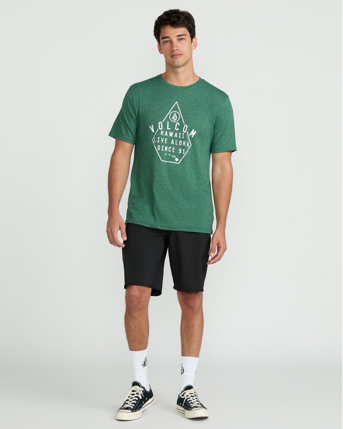 Men's Lined Up Short Sleeve Tee | Volcom Deals