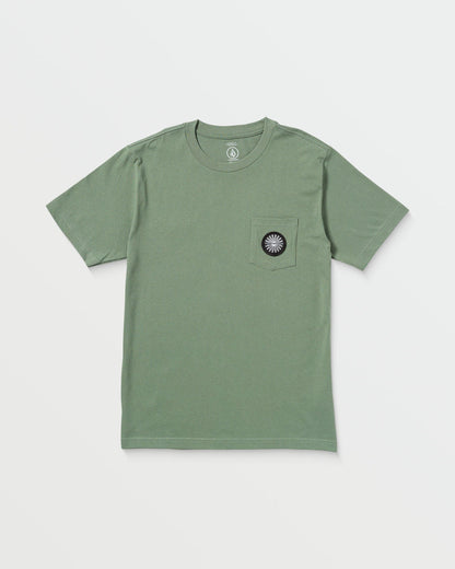 Men's Woven Label Pocket Tee | Volcom Trusted