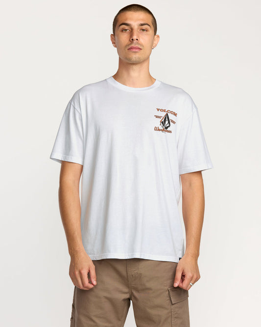 Men's Enamel Short Sleeve Tee | Volcom Popular