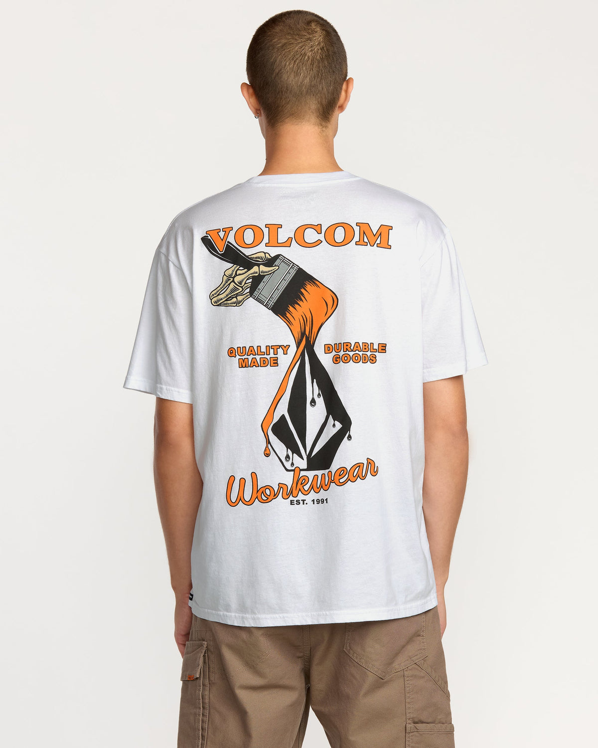 Men's Enamel Short Sleeve Tee | Volcom Popular