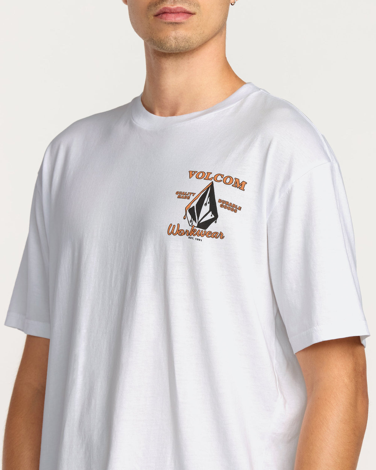 Men's Enamel Short Sleeve Tee | Volcom Popular