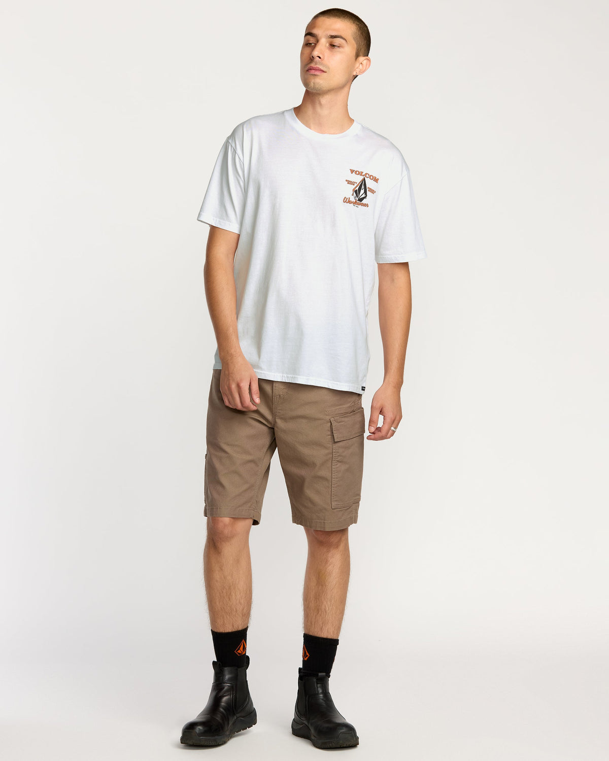 Men's Enamel Short Sleeve Tee | Volcom Popular