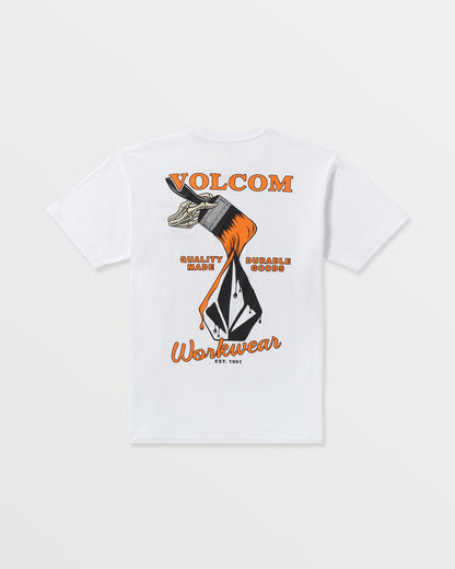 Men's Enamel Short Sleeve Tee | Volcom Popular