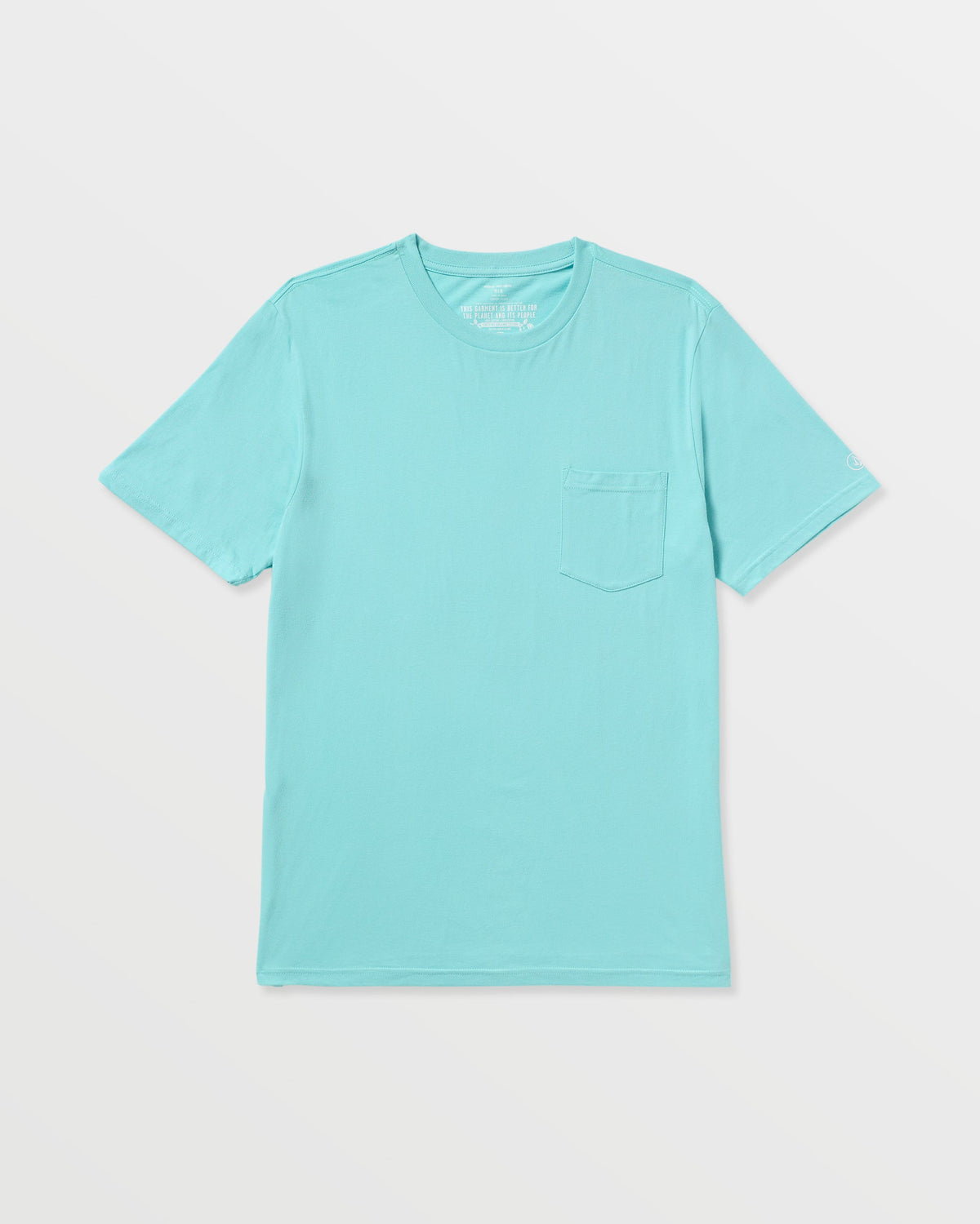 Men's Solid Short Sleeve Shirt Pocket Tee | Volcom Trending