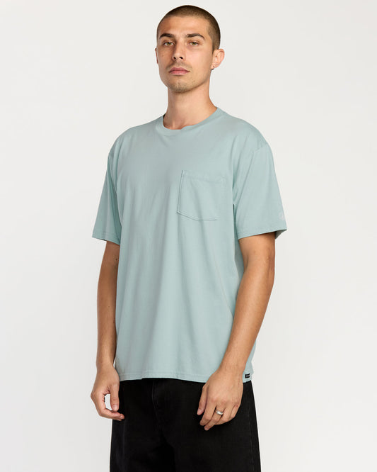 Men's Solid Short Sleeve Pocket Tee | Volcom Sale