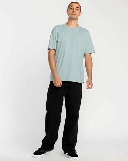 Men's Solid Short Sleeve Pocket Tee | Volcom Sale