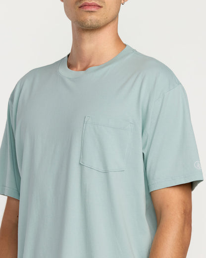 Men's Solid Short Sleeve Pocket Tee | Volcom Sale