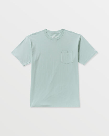 Men's Solid Short Sleeve Pocket Tee | Volcom Sale