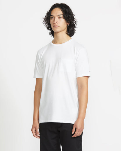 Men's Solid Short Sleeve Pocket Tee | Volcom Exclusive