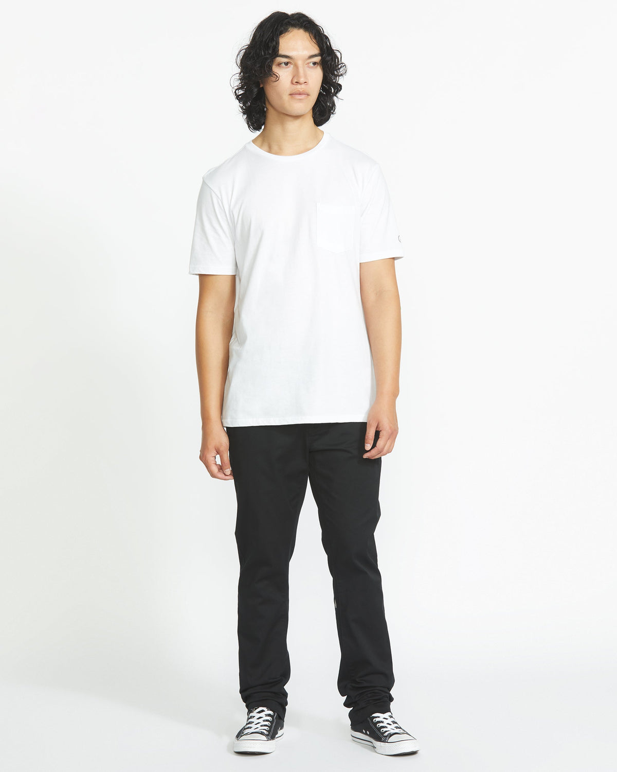 Men's Solid Short Sleeve Pocket Tee | Volcom Exclusive