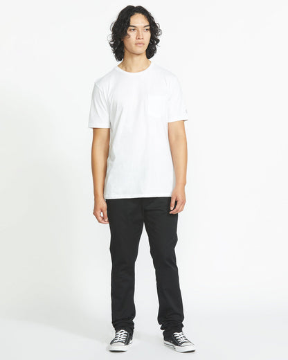 Men's Solid Short Sleeve Pocket Tee | Volcom Exclusive