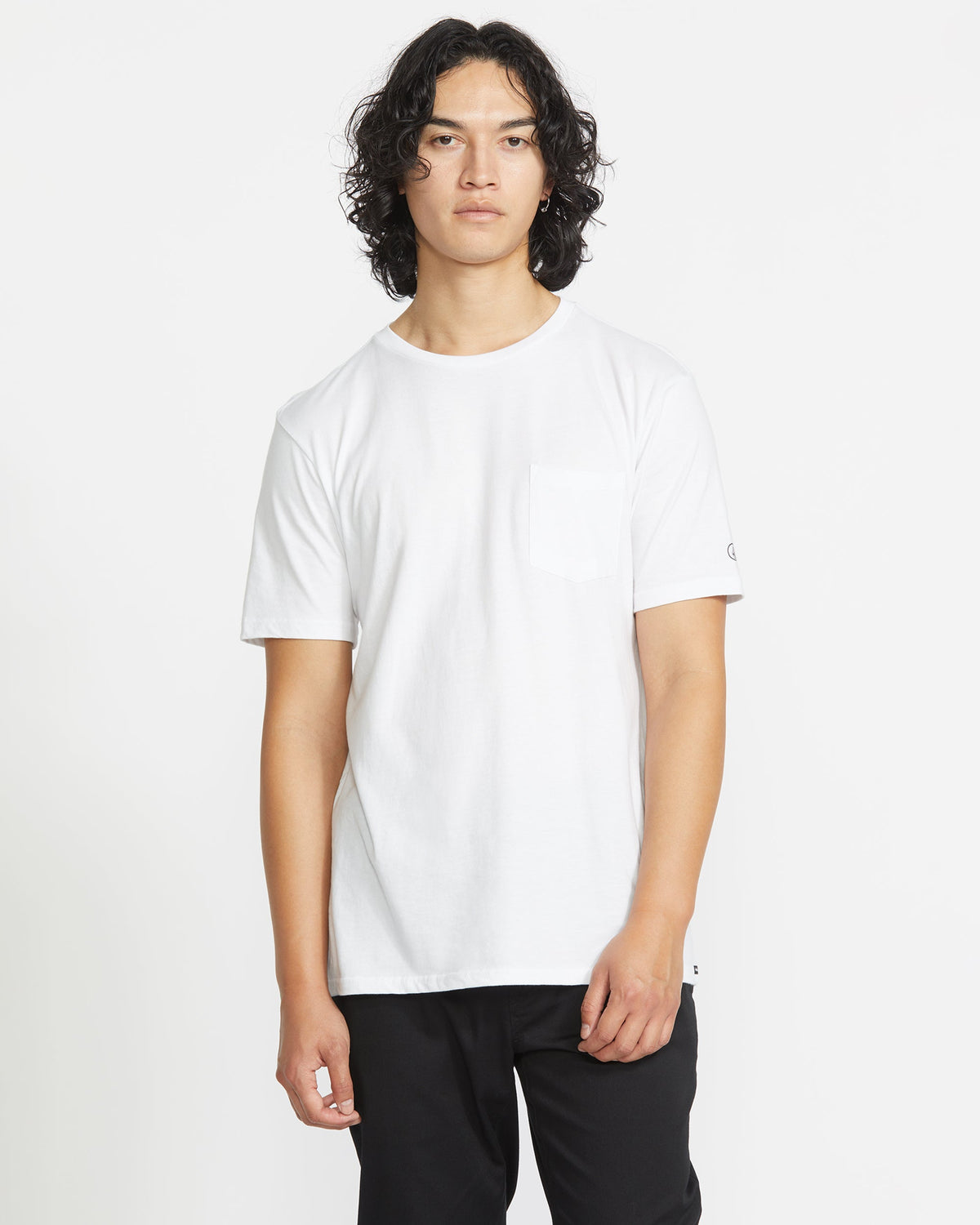Men's Solid Short Sleeve Pocket Tee | Volcom Exclusive