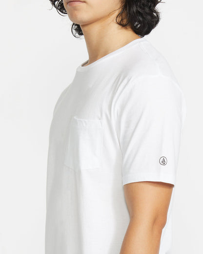 Men's Solid Short Sleeve Pocket Tee | Volcom Exclusive