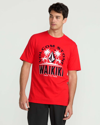 Men's Claimed Waikiki Short Sleeve Tee | Volcom Everyday