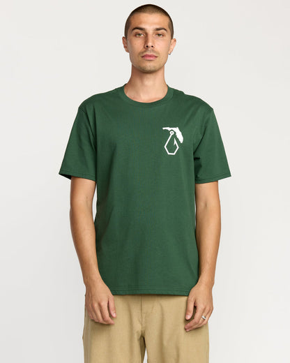 Men's Reelin Short Sleeve Tee | Volcom Popular
