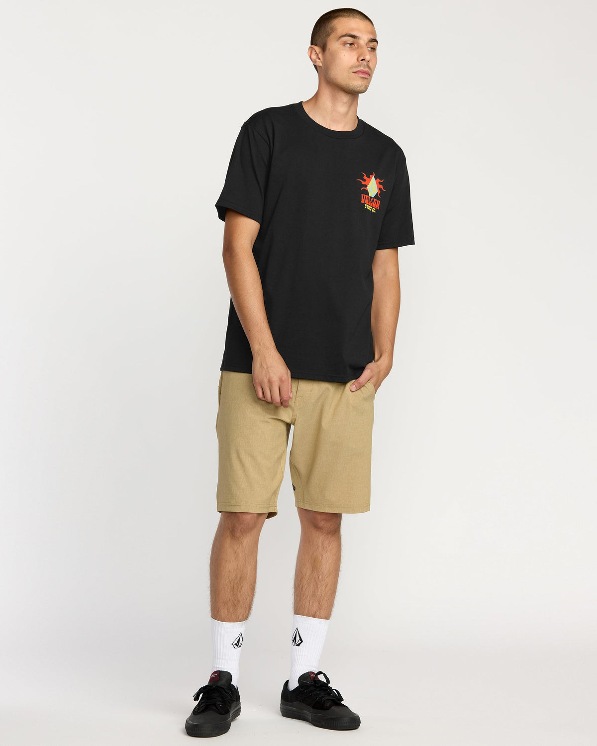 Men's Peak A Boo Short Sleeve Tee | Volcom Classic