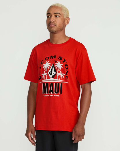 Men's Claimed Maui Short Sleeve Tee | Volcom Latest
