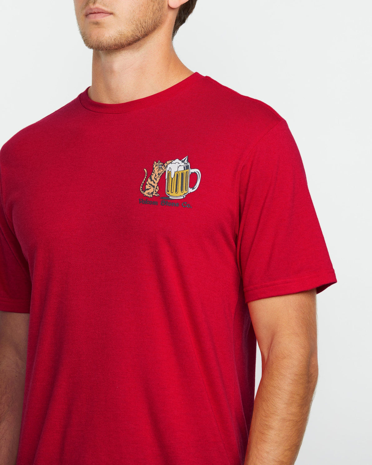 Men's Curious Cat Short Sleeve Tee | Volcom New
