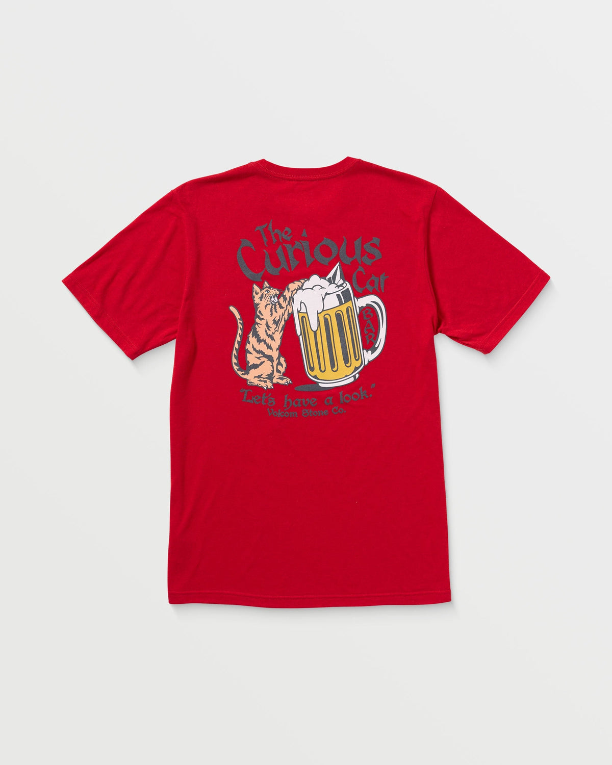 Men's Curious Cat Short Sleeve Tee | Volcom New
