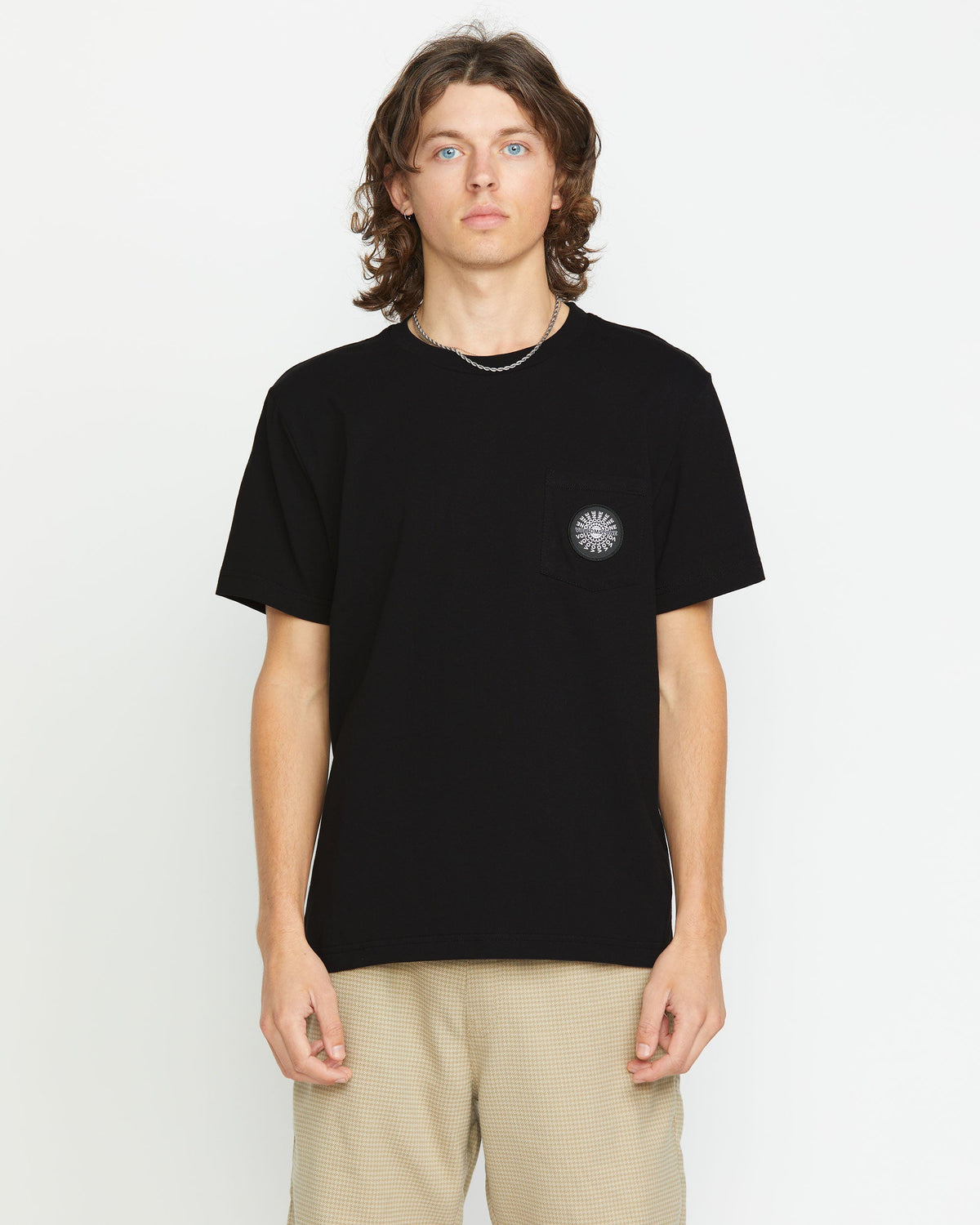 Men's Woven Label Pocket Tee | Volcom New