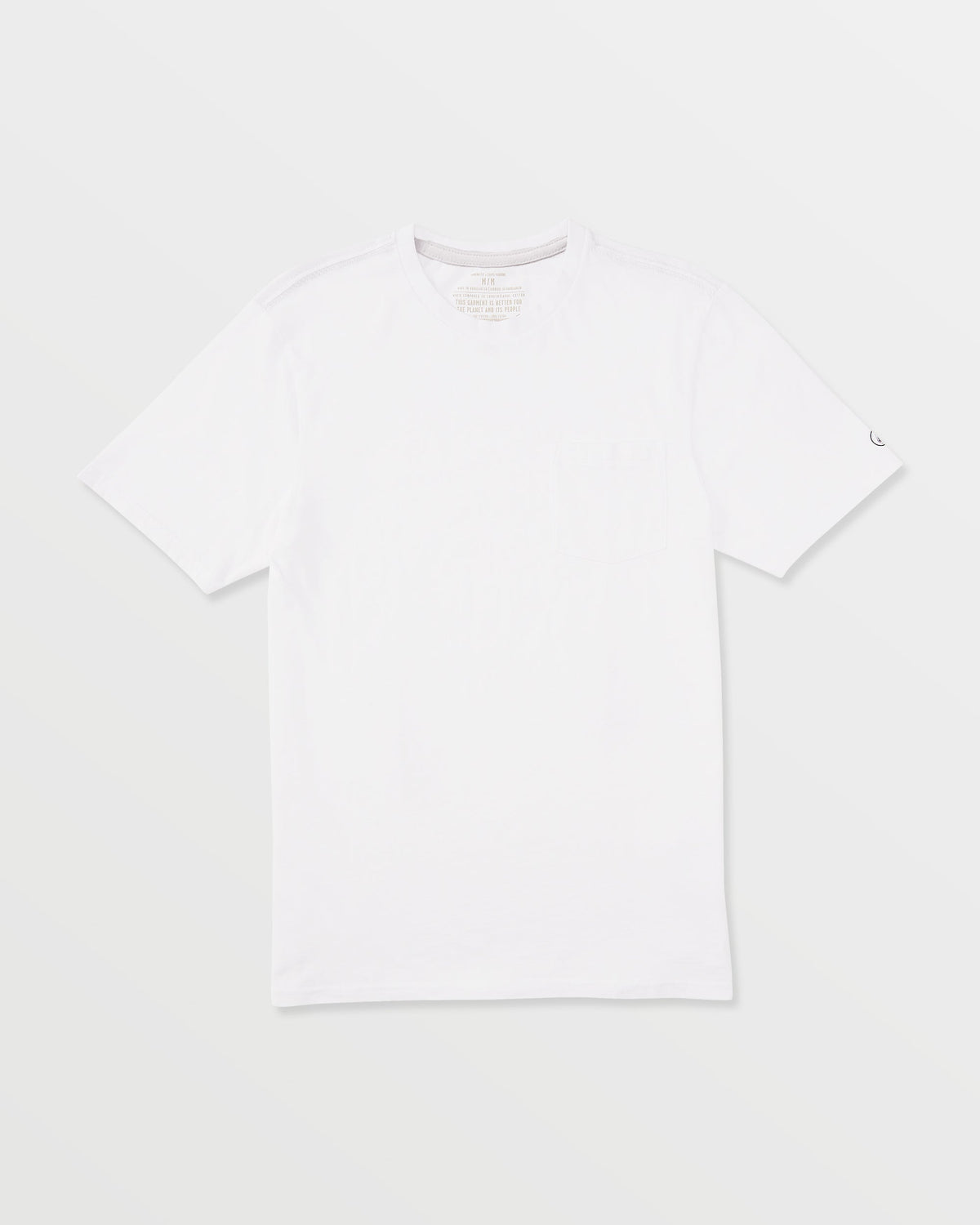 Men's Solid Short Sleeve Shirt Pocket Tee | Volcom Best Price