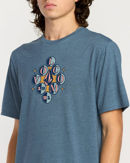 Men's Cue 91 Short Sleeve Tee | Volcom Top Pick
